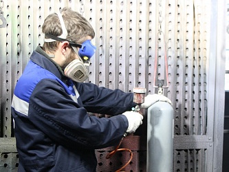 Покраска баллона